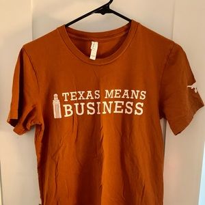 UT Austin McCombs Texas Means Business Tee